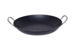 Poêle à paëlla De Buyer La Lyonnaise en tôle bleuie - 42cm