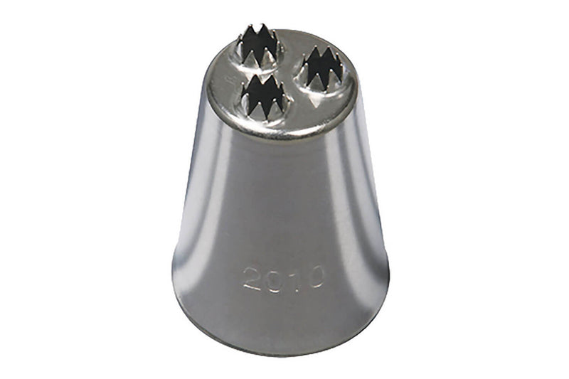 Douille à nid 3 trous cannelés De Buyer inox 31mm