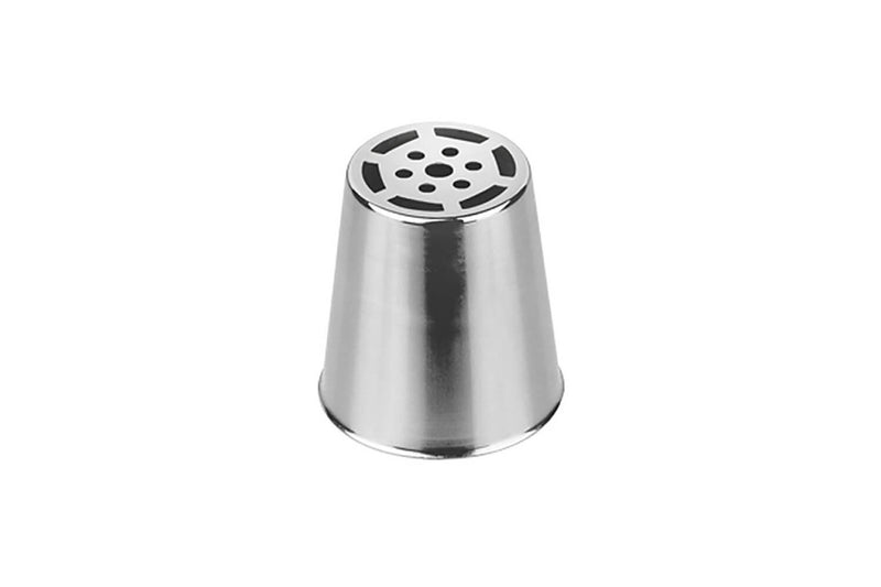Douille russe à fleurs De Buyer inox - Décor fleur n°246
