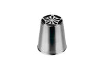 Douille russe à fleurs De Buyer inox - Décor fleur n°241