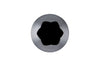 Douille cannelée F5 à F8 De Buyer inox - F6 - 6 dents