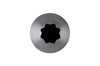 Douille cannelée D5 à D8 De Buyer inox - D8 - 8 dents