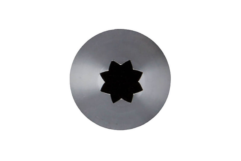 Douille cannelée C5 à C8 De Buyer inox - C8 - 8 dents