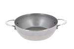 Sauteuse paysanne De Buyer Mineral B Element en fer bombée 2 anses - 24cm