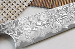 Couteau universel japonais artisanal Yoshimi Kato 15cm VG10 Nickel Damascus