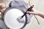 Pinceau pâtissier large De Buyer en silicone noir