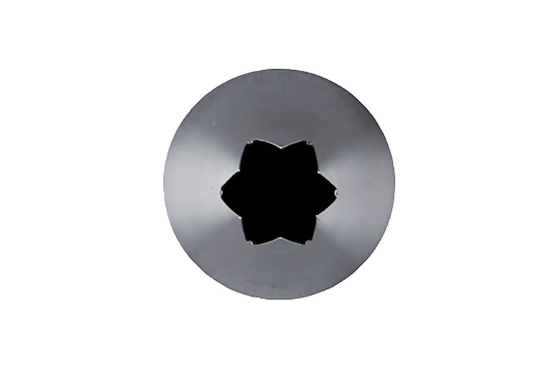 Douille cannelée E5 à E8 De Buyer inox - E6 - 6 dents