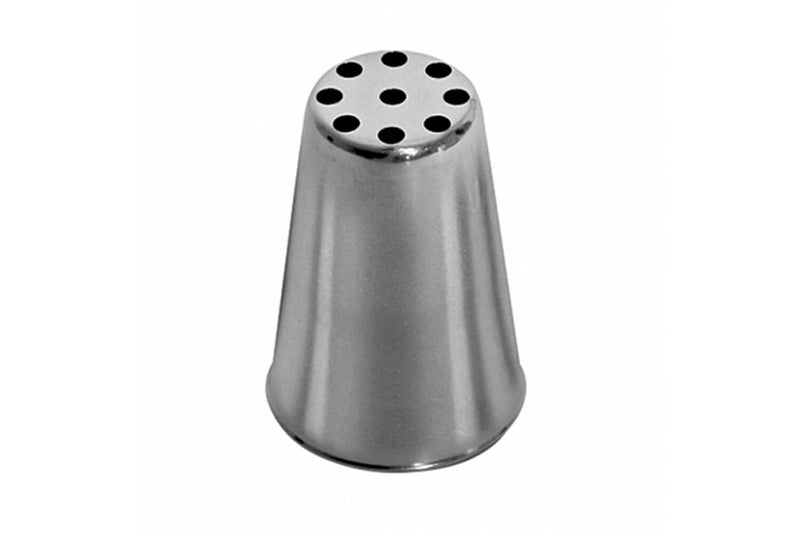Douille à nid et vermicelle De Buyer inox - 9 trous