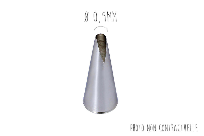 Douille Saint Honoré De Buyer inox - 0,9mm