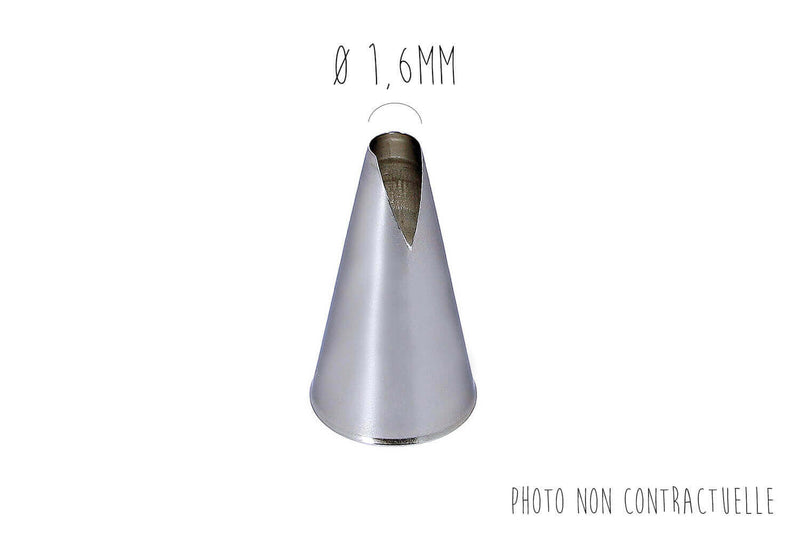 Douille Saint Honoré De Buyer inox - 1,6mm