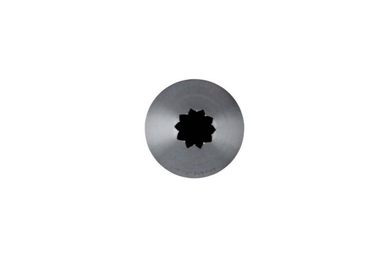 Douille cannelée petits fours De Buyer inox - 7mm - 10 dents