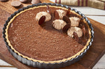 Moule à tarte cannelé en acier De Buyer à fond fixe bord droit