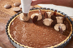 Moule à tarte cannelé en acier De Buyer à fond amovible et bord droit