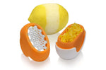 Zesteur Microplane Flexi Zesti™ en silicone - Orange