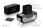 Coupe-ail Microplane noir avec grattoir
