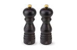 Coffret duo moulin à sel et poivre Peugeot Paris U Select en bois chocolat 18cm
