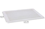 Plaque perforée en aluminium De Buyer sans rebord 1,5mm d'épaisseur - 60 x 40 cm