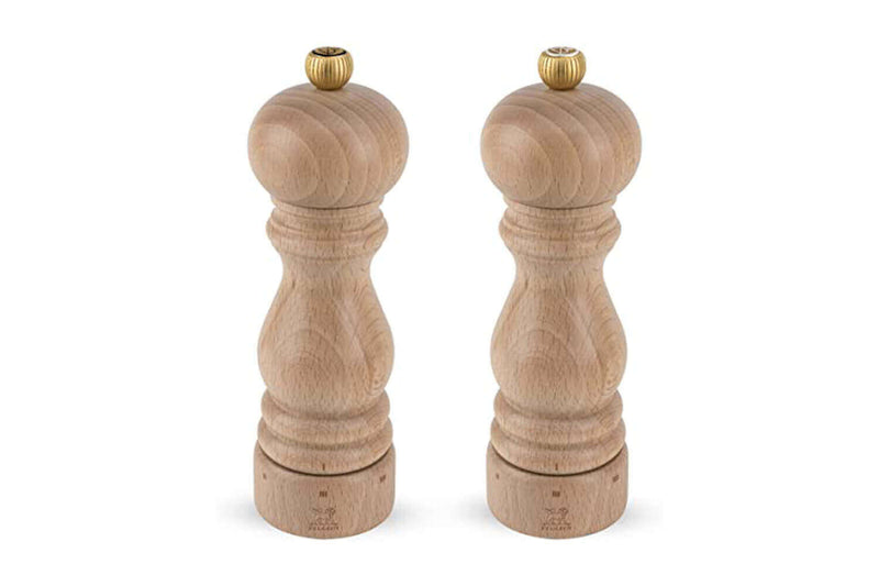 Coffret duo moulin à sel et poivre Peugeot Paris U Select en bois naturel 18cm