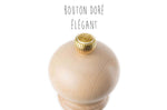 Coffret duo moulin à sel et poivre Peugeot Paris U Select en bois naturel 18cm