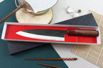Couteau de chef japonais artisanal Wusaki Yuzo BS2 21cm