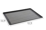 Plaque perforée anti-adhésive De Buyer en aluminium - 40 x 30 cm