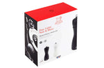 Coffret duo moulin à sel et poivre Peugeot Tahiti en bois noir + blanc