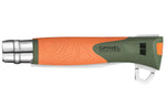 Couteau pliant Opinel N°12 Explore Tire-Tique lame inox
