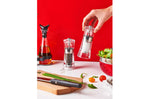 Coffret duo moulin à sel et poivre Peugeot Oslo en acrylique et inox 14cm - Sel sec