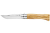 Couteau Opinel Tradition Luxe N°09 lame 9cm manche en bois - Olivier