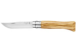 Couteau Opinel Tradition Luxe N°09 lame 9cm manche en bois - Olivier