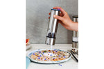 Coffret duo moulin à sel et poivre électrique Peugeot Elis Sense U Select en inox avec éclairage 20cm