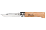 Couteau Opinel traditionnel N°06 lame 7cm virole tournante manche en hêtre