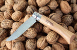 Couteau Opinel traditionnel N°06 lame 7cm virole tournante manche en hêtre