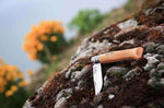 Couteau Opinel traditionnel N°06 lame 7cm virole tournante manche en hêtre