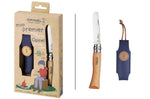 Coffret Mon premier Opinel lame arrondie 8cm + étui