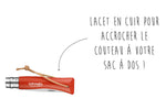 Couteau Opinel N°07 Baroudeur lame 8cm manche orange