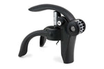 Tire bouchon à levier Peugeot Baltaz Dark en ABS et zamac de couleur noire avec coupe capsule 14cm