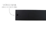 Barre aimantée Yaxell 45cm en bambou - Teinté
