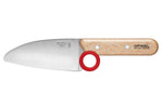 Coffret Opinel Le Petit Chef couteau + éplucheur + protège-doigts - Rouge