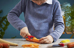 Coffret Opinel Le Petit Chef couteau + éplucheur + protège-doigts - Rouge