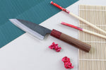 Couteau de chef japonais artisanal Wusaki Yuzo BS2 12cm