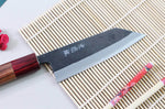 Couteau kiritsuke japonais artisanal Wusaki Yuzo BS2 12cm