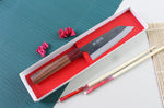 Couteau kiritsuke japonais artisanal Wusaki Yuzo BS2 12cm