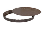 Tourtière ronde cannelée perforée Gobel anti-adhérent fond mobile - 28cm