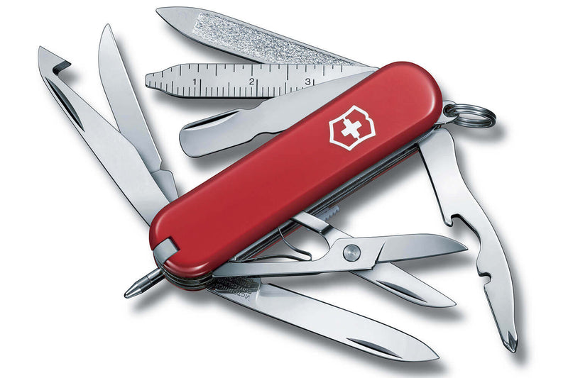 Couteau suisse Victorinox Minichamp rouge 58mm 18 fonctions