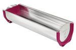 Gouttière à bûche Gobel inox + embouts silicone - M