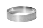 Cercle à mousse et entremet Gobel inox bord haut épaisseur 1mm - 14cm
