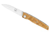 Couteau pliant artisanal Salamandra manche olivier 9,5cm