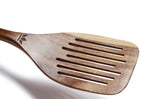 Spatule ajourée XL Dutchdeluxes bois d'acacia 34,5 x 9 cm