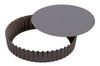 Tourtière ronde cannelée bord haut Gobel anti-adhérent fond mobile - 26cm